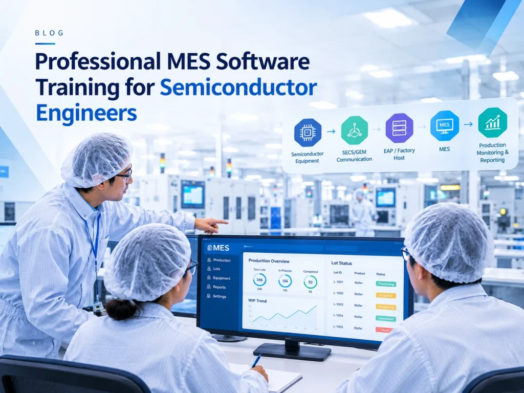 Professional MES Software Training for Semiconductor Engineers